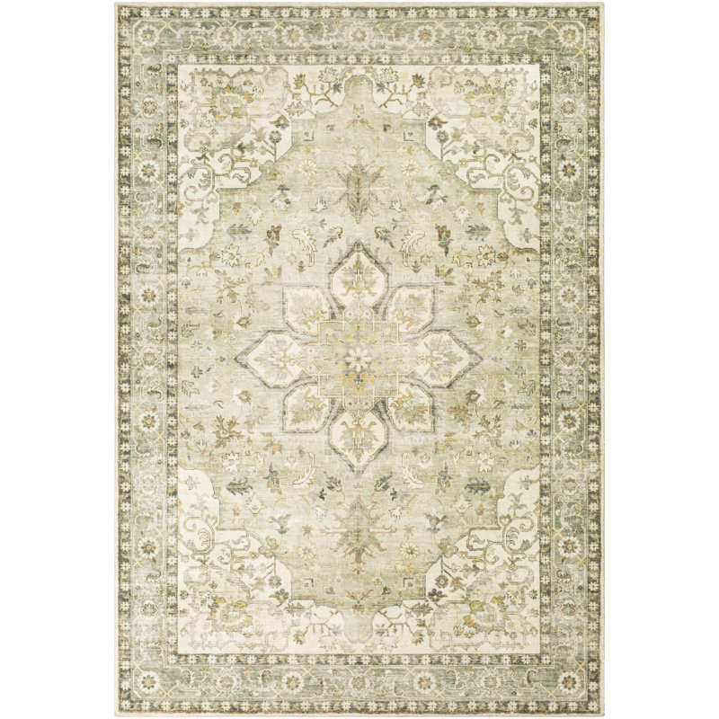 Laurel Foundry Modern Farmhouse Hinkson Machine Woven Performance Cream